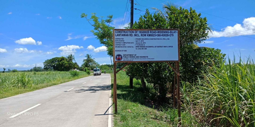 Silay-Lantawan Road Widening Project